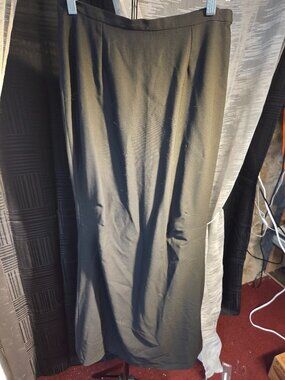 90's Vintage Katayone Adeli Designer Black Skirt Size 6